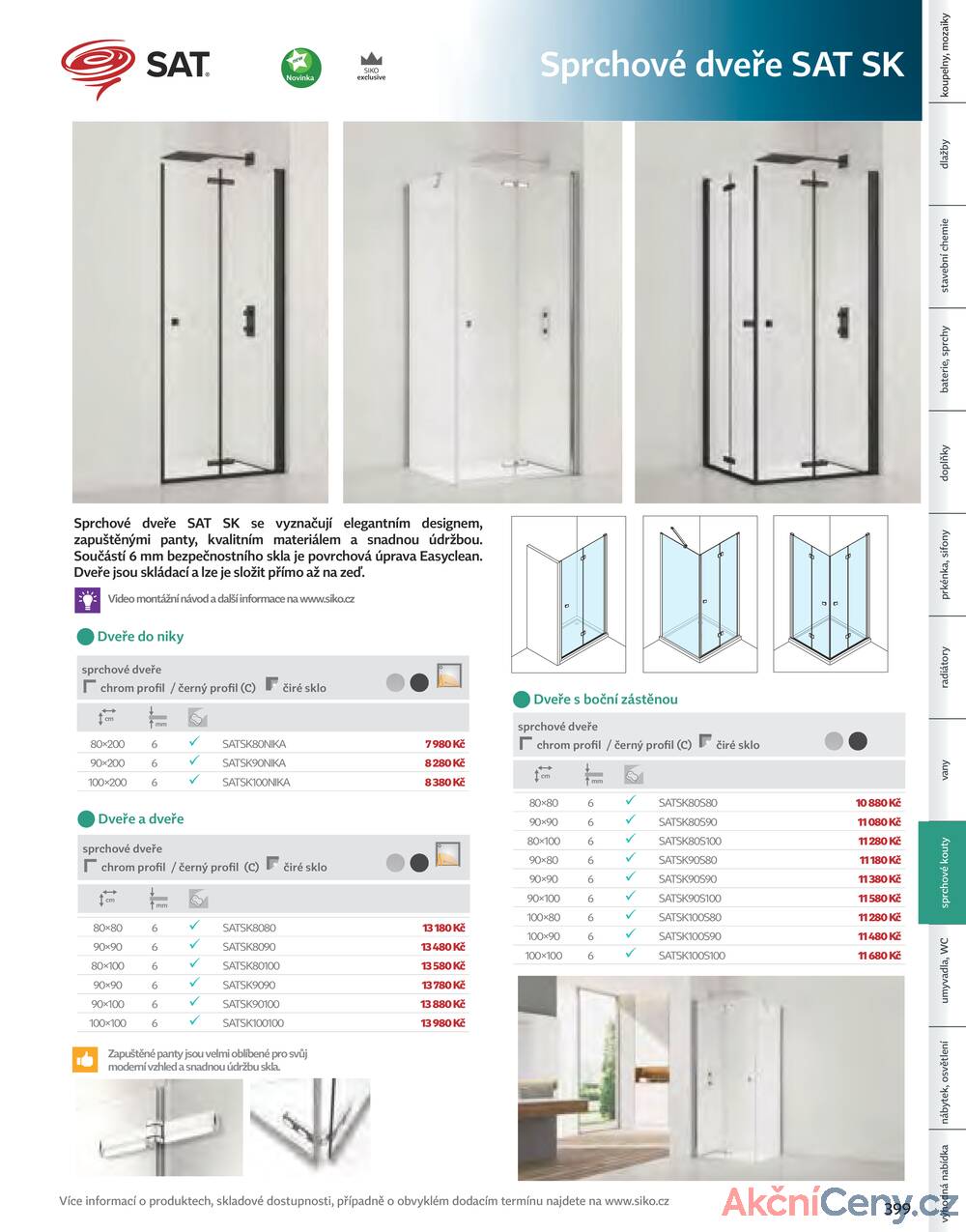 Leták Siko koupelny
platný do 31.12.2025 - strana 401