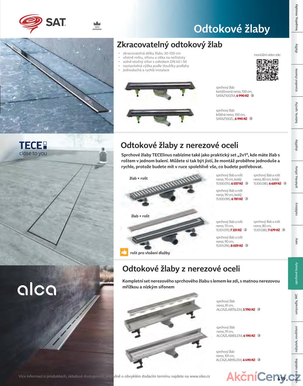 Leták Siko koupelny
platný do 31.12.2025 - strana 421