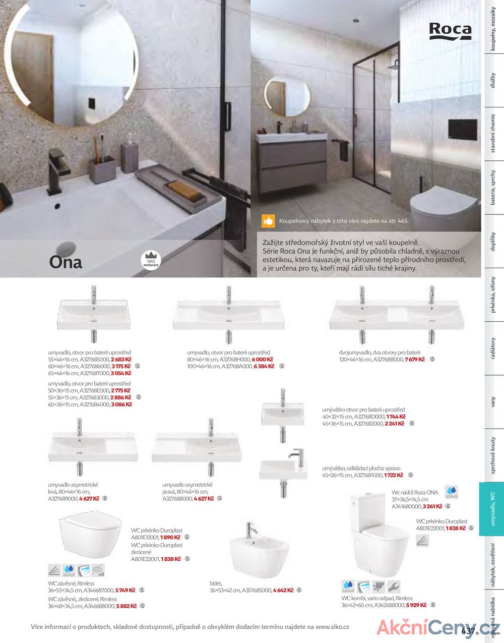 Leták Siko koupelny
platný do 31.12.2025 - strana 441