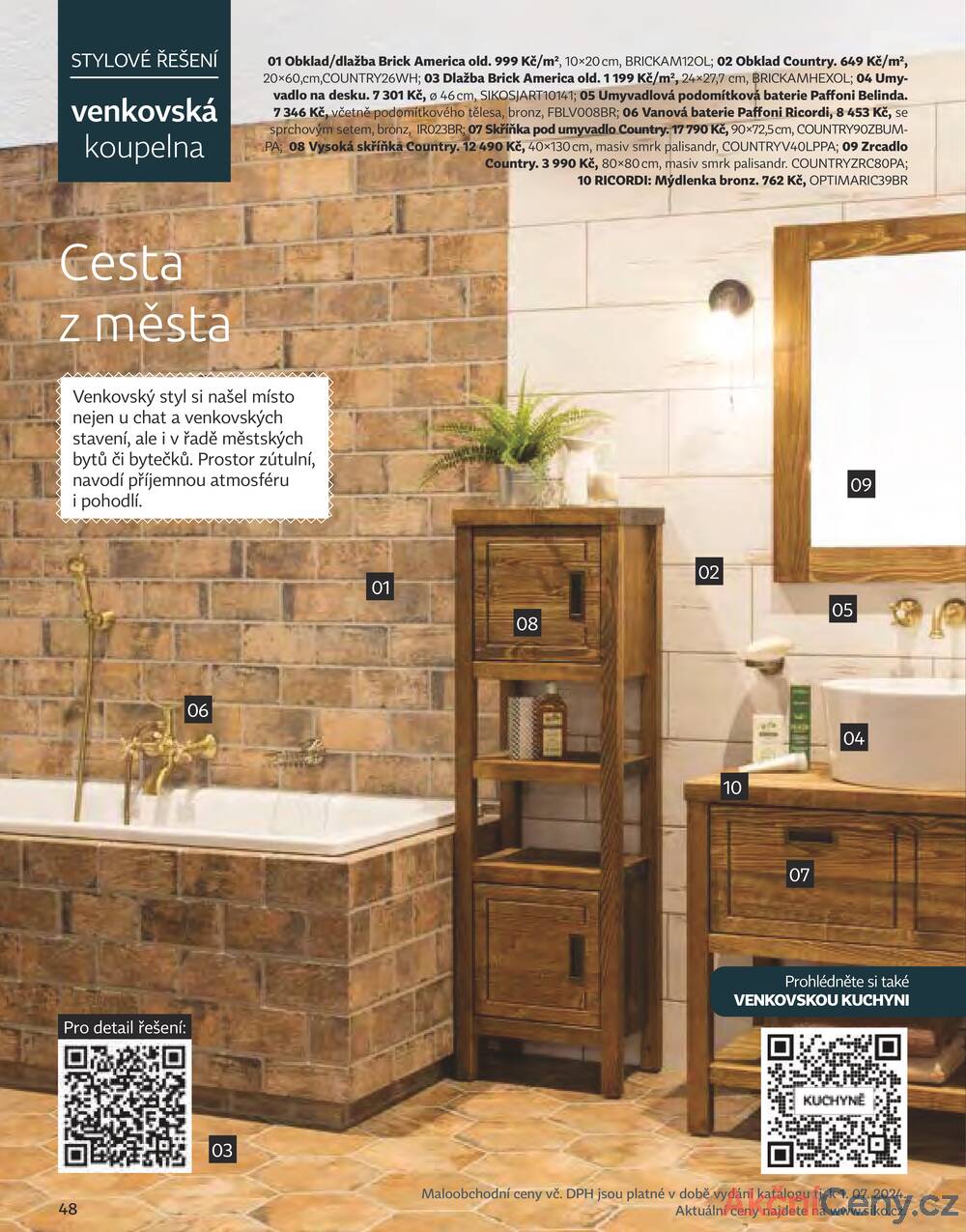 Leták Siko koupelny
platný do 31.12.2025 - strana 48