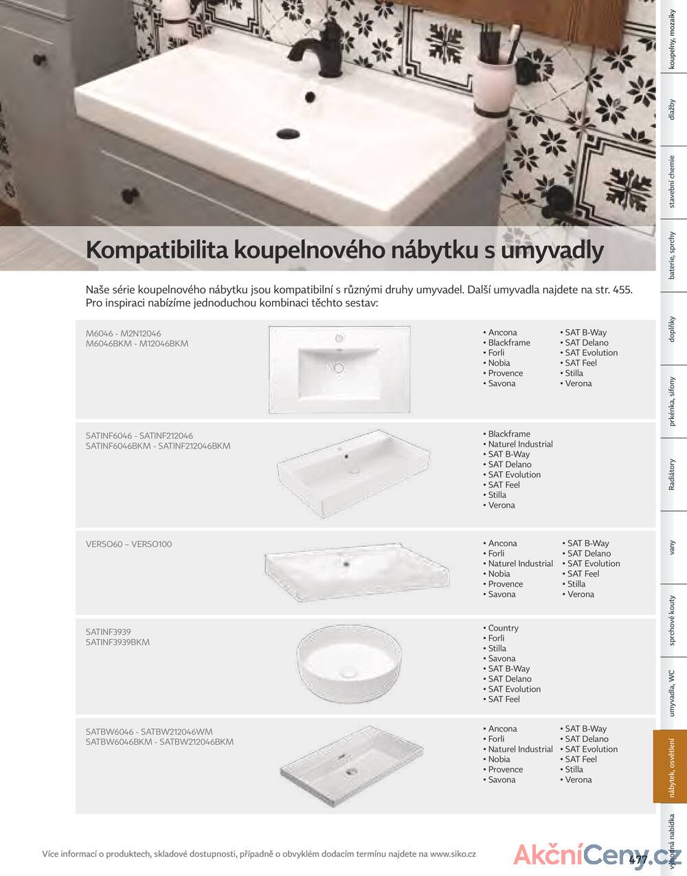 Leták Siko koupelny
platný do 31.12.2025 - strana 481