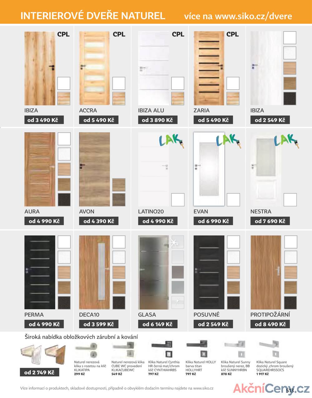 Leták Siko koupelny
platný do 31.12.2025 - strana 519