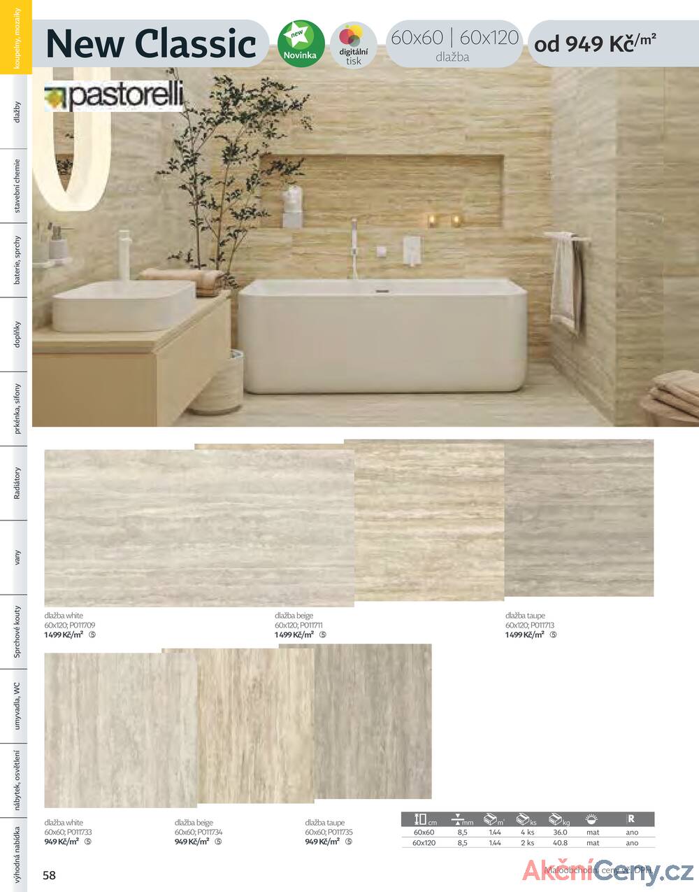 Leták Siko koupelny
platný do 31.12.2025 - strana 58