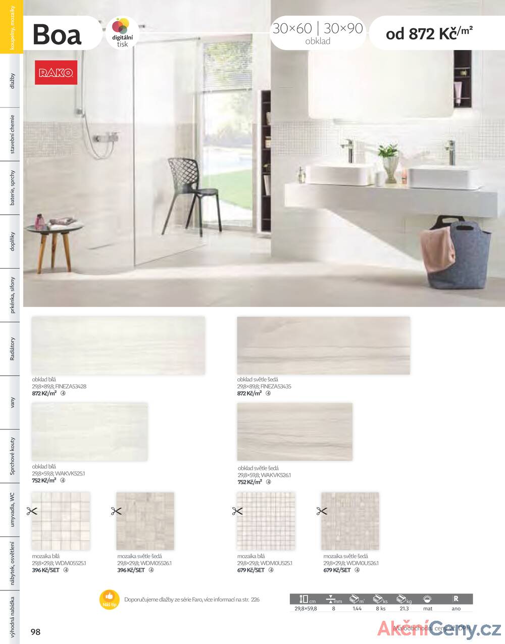 Leták Siko koupelny
platný do 31.12.2025 - strana 98
