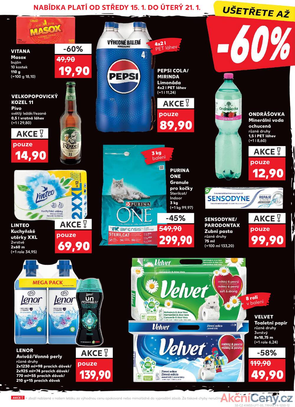 Leták Kaufland - Kaufland 15.1. - 21.1. - Kaufland - Brno - Bohunice - strana 5