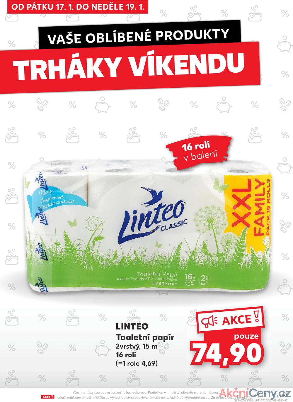 Leták Kaufland - Kaufland 15.1. - 21.1. - Kaufland - Brno - Bohunice - strana 67