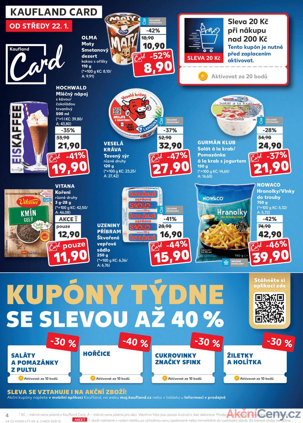 Leták Kaufland - Kaufland 22.1. - 28.1. - Kaufland - Prostějov (Olomoucká) - strana 4