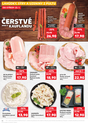 Kaufland 22.1. - 28.1. - Kaufland Humpolec