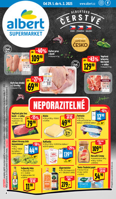 Leták Albert Supermarket od 29.1. do 4.2.2025