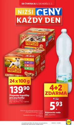 Lidl Čtvrtek od 30.1. do 2.2.2025