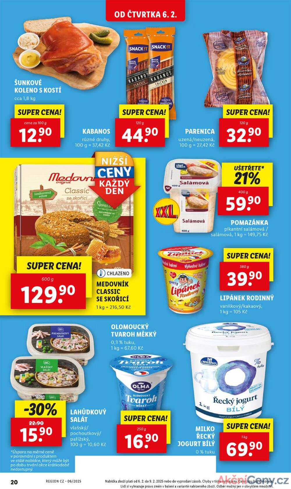 Leták Lidl - Lidl Čtvrtek od 6.2. do 9.2.2025 - strana 20