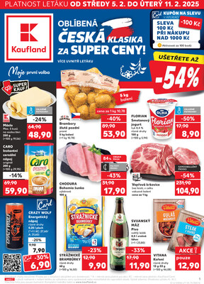 Leták Kaufland 5.2. - 11.2. - Kaufland - Kuřim