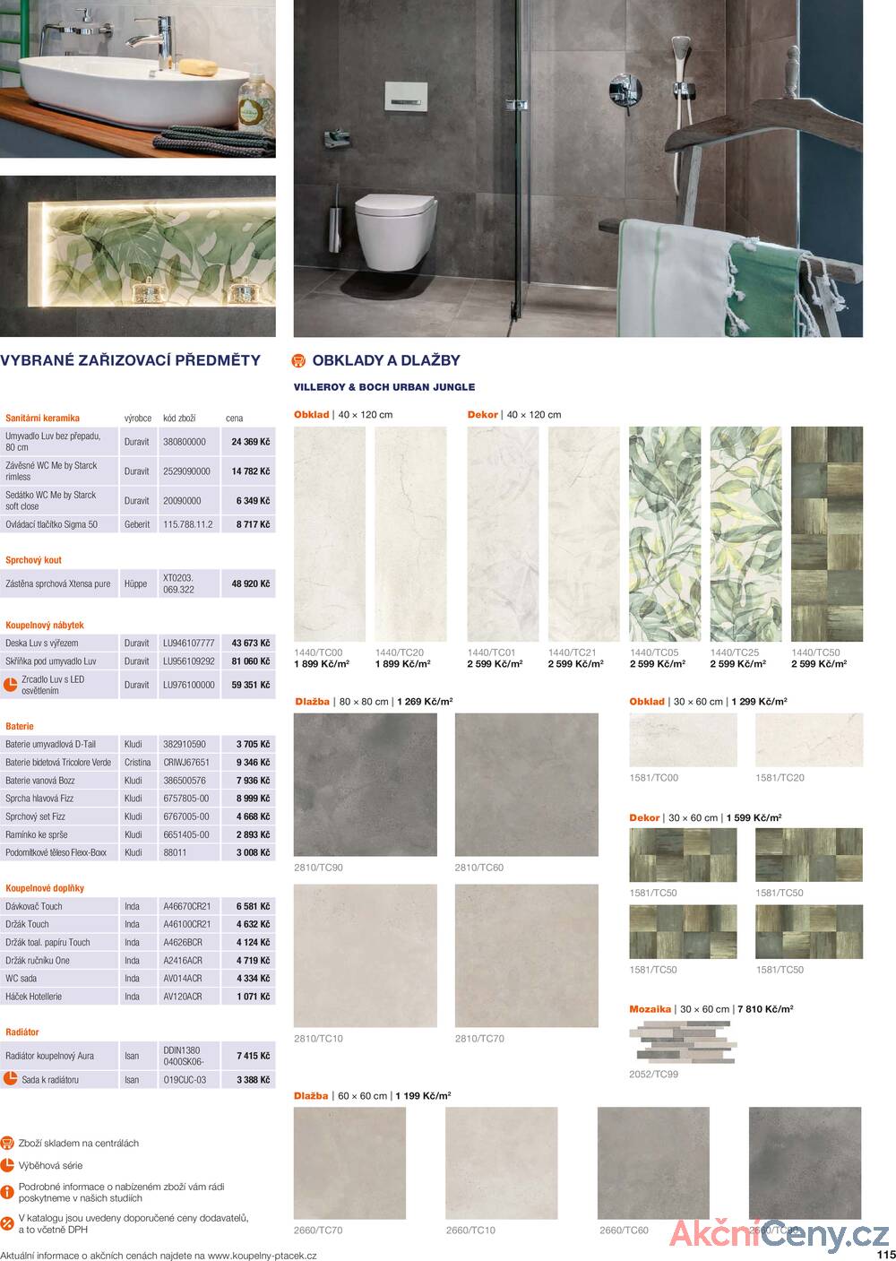 Leták Koupelny Ptáček
		  platný do 31.12.2025 - strana 115