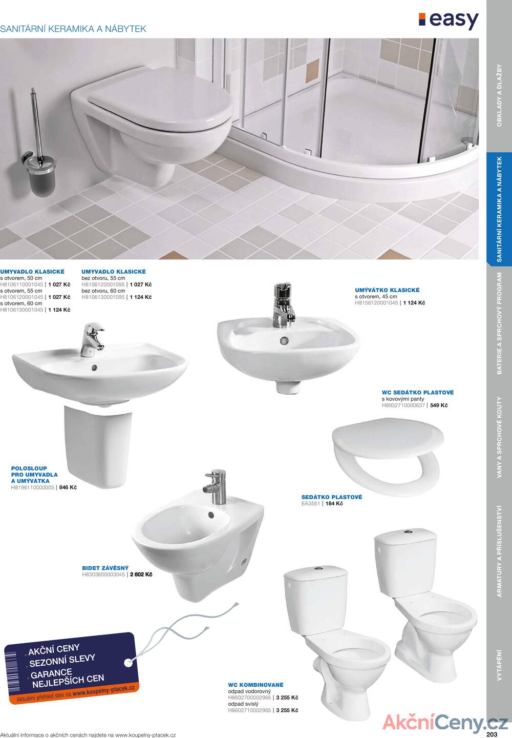 Leták Koupelny Ptáček
		  platný do 31.12.2025 - strana 203