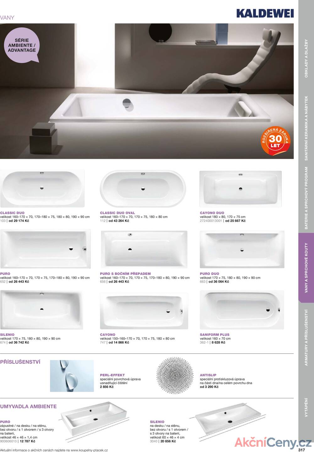 Leták Koupelny Ptáček
		  platný do 31.12.2025 - strana 317