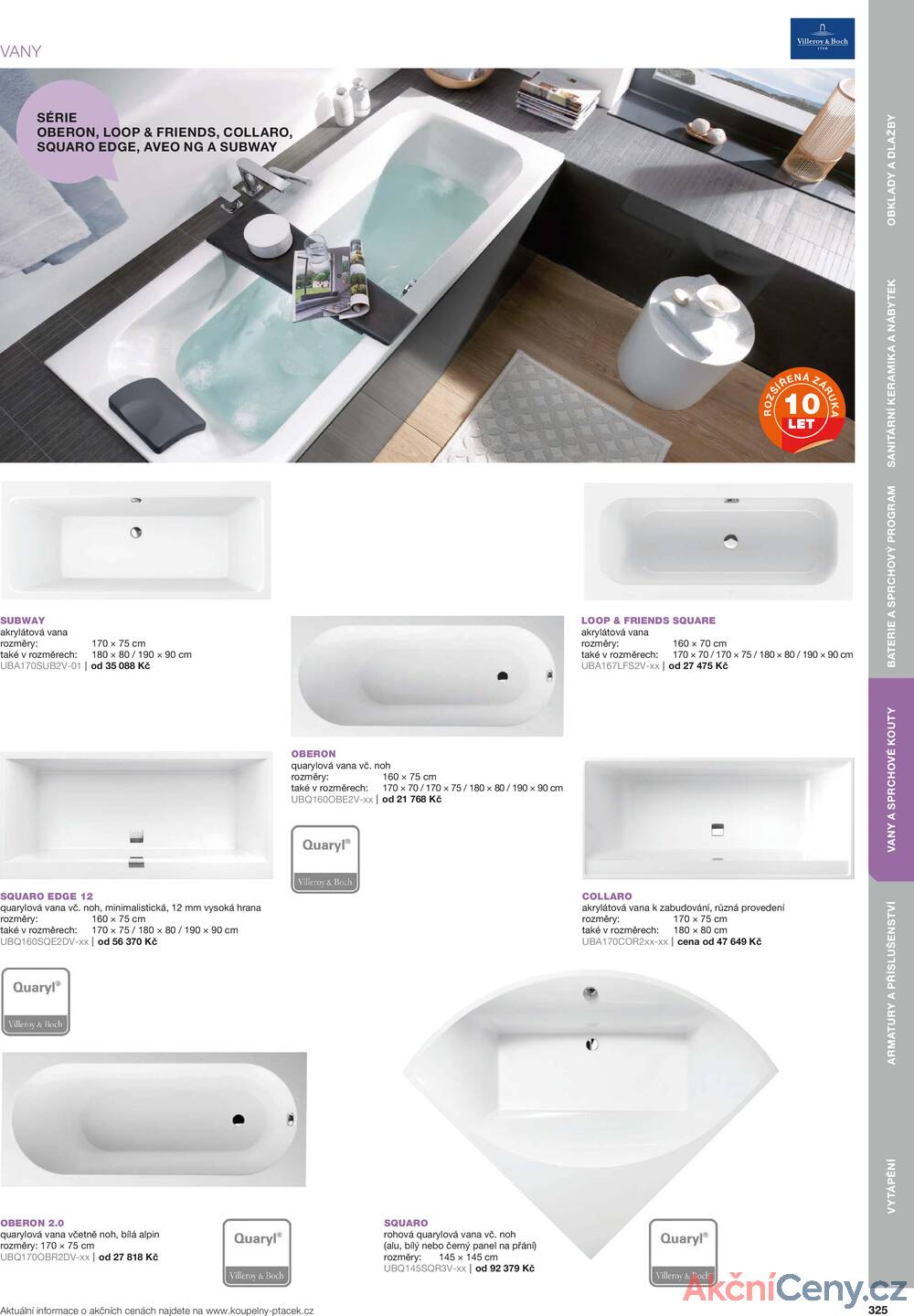 Leták Koupelny Ptáček
		  platný do 31.12.2025 - strana 325