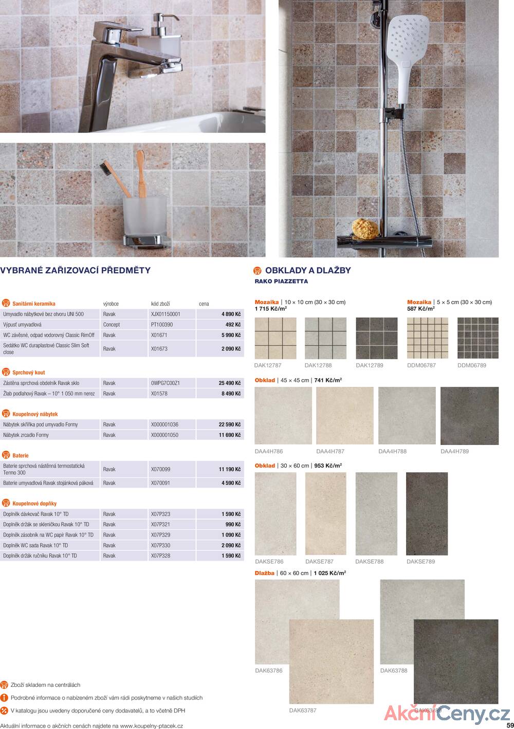 Leták Koupelny Ptáček
		  platný do 31.12.2025 - strana 59