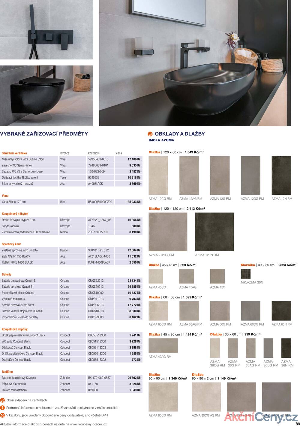 Leták Koupelny Ptáček
		  platný do 31.12.2025 - strana 89