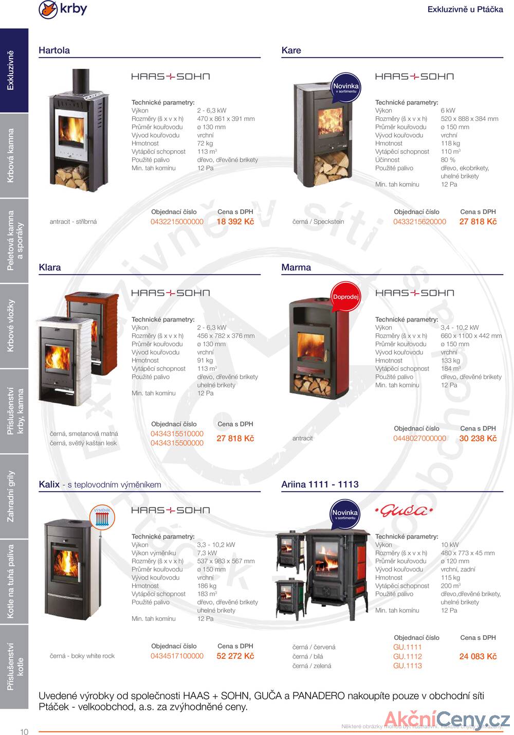 Leták Koupelny Ptáček
platný do 31.12.2025 - strana 10