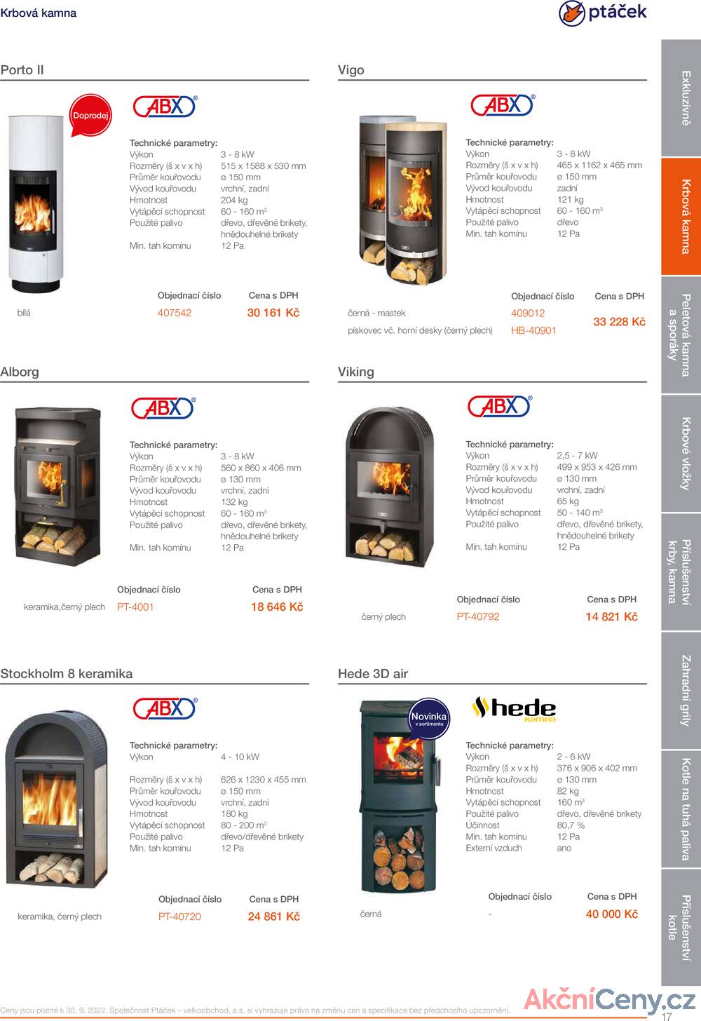 Leták Koupelny Ptáček
platný do 31.12.2025 - strana 17