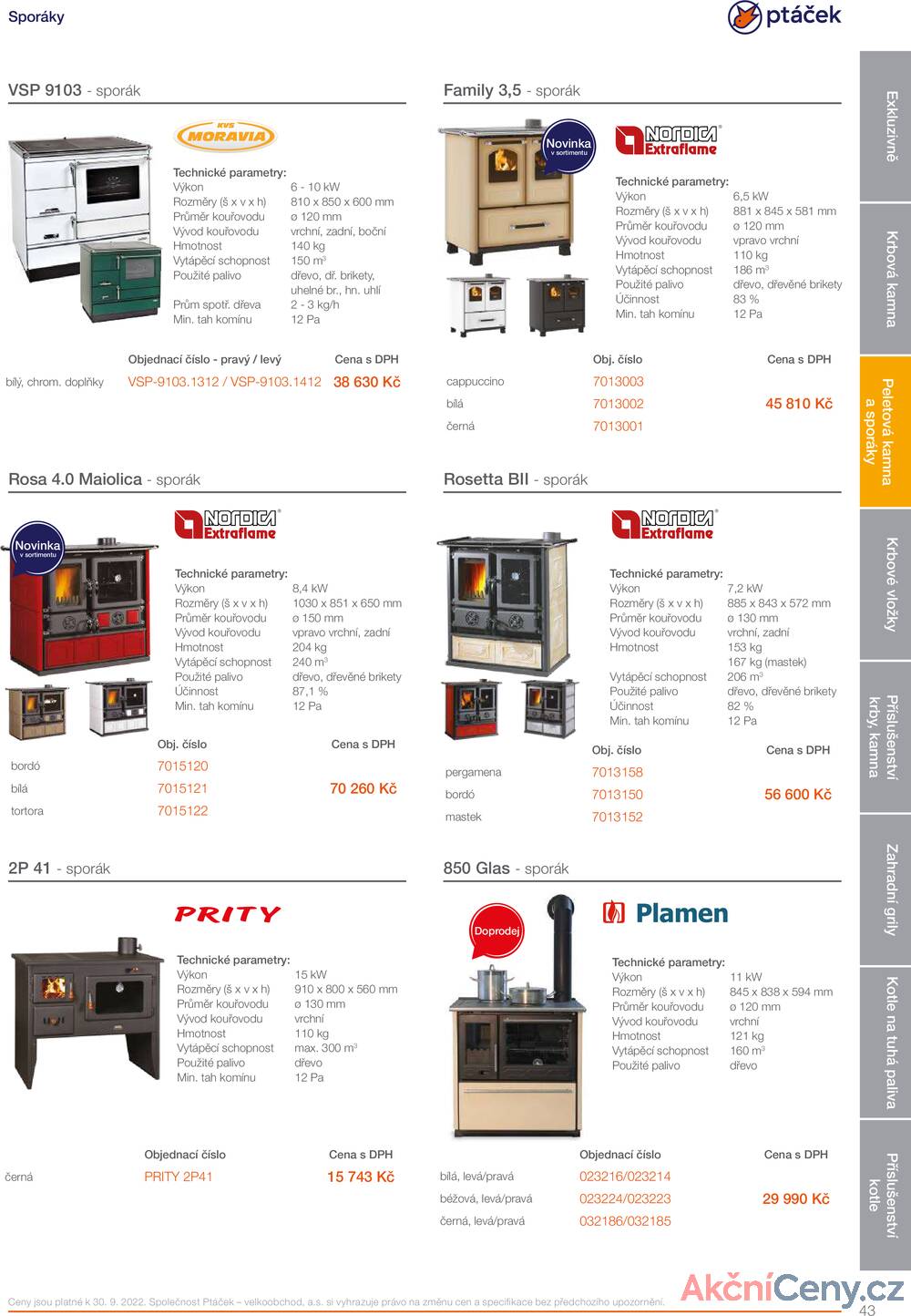 Leták Koupelny Ptáček
platný do 31.12.2025 - strana 43