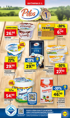 Lidl Čtvrtek od 27.2. do 2.3.2025