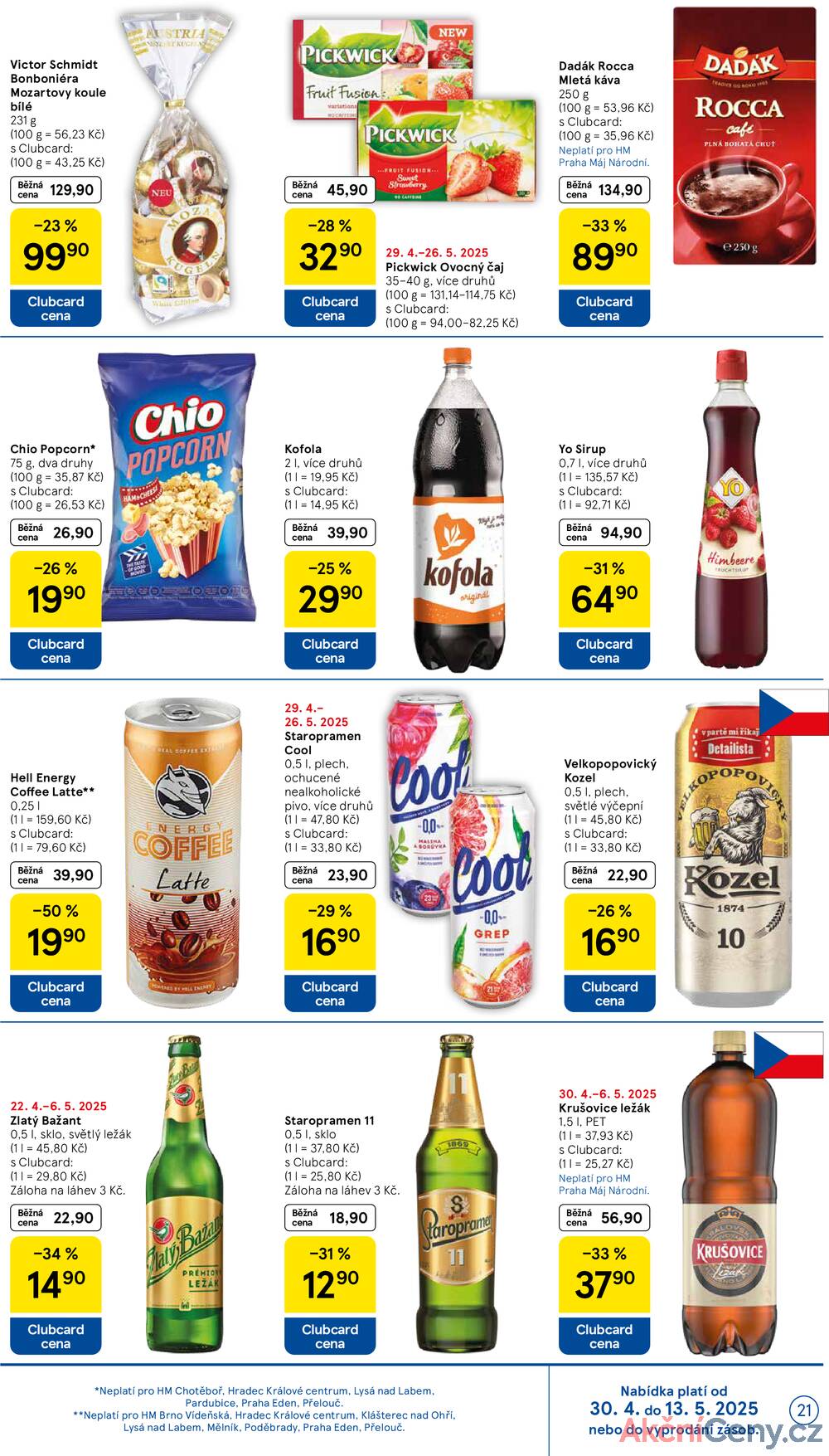 Leták Tesco - Tesco malé hypermarkety od 30.4. do 6.5.2025 - strana 21