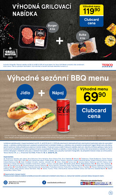 Tesco malé hypermarkety od 30.4. do 6.5.2025