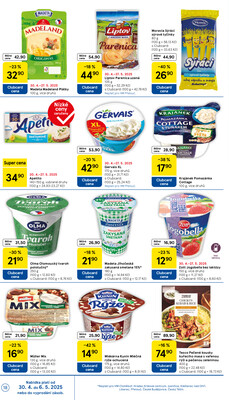 Tesco malé hypermarkety od 30.4. do 6.5.2025