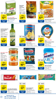 Tesco malé hypermarkety od 30.4. do 6.5.2025