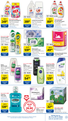 Tesco malé hypermarkety od 30.4. do 6.5.2025