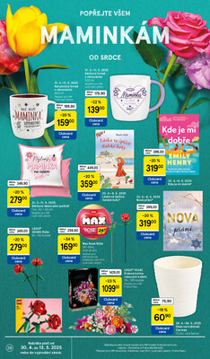 Tesco malé hypermarkety od 30.4. do 6.5.2025