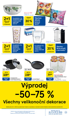 Tesco malé hypermarkety od 30.4. do 6.5.2025