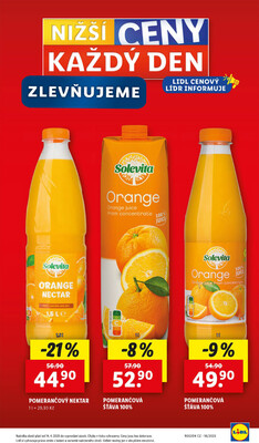 Lidl Čtvrtek od 1.5. do 4.5.2025