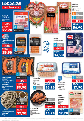 Kaufland 30.4. - 6.5. - Kaufland - Hradec Králové