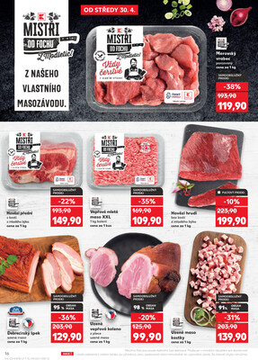 Kaufland 30.4. - 6.5. - Kaufland - Prostějov (Okružní ulice)