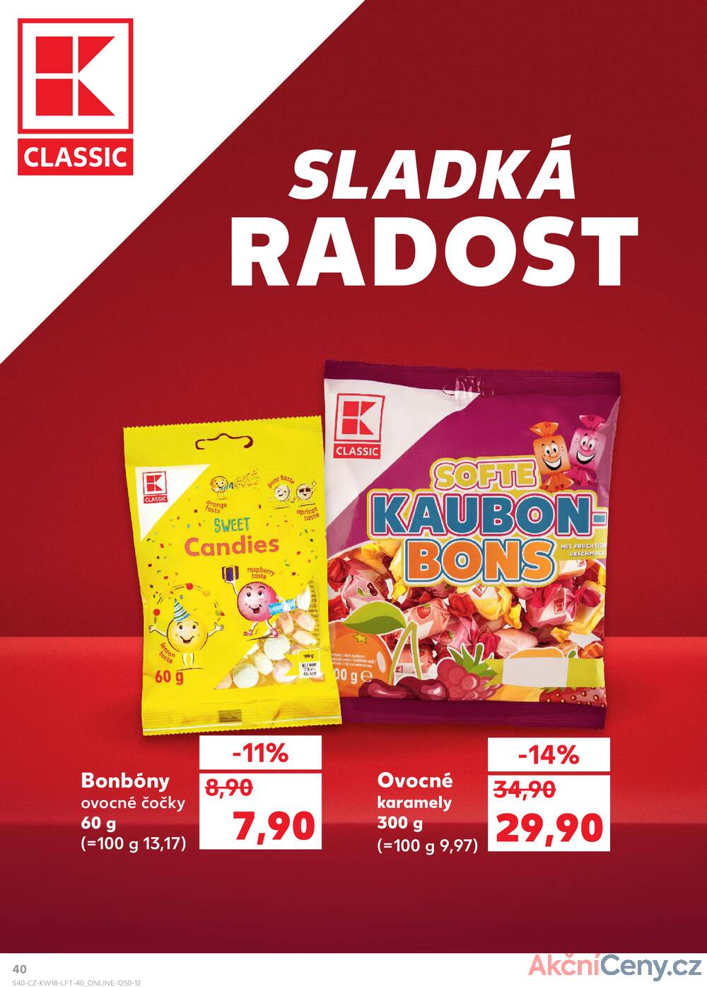 Leták Kaufland - Kaufland 30.4. - 6.5. - Kaufland - Prostějov (Olomoucká) - strana 40