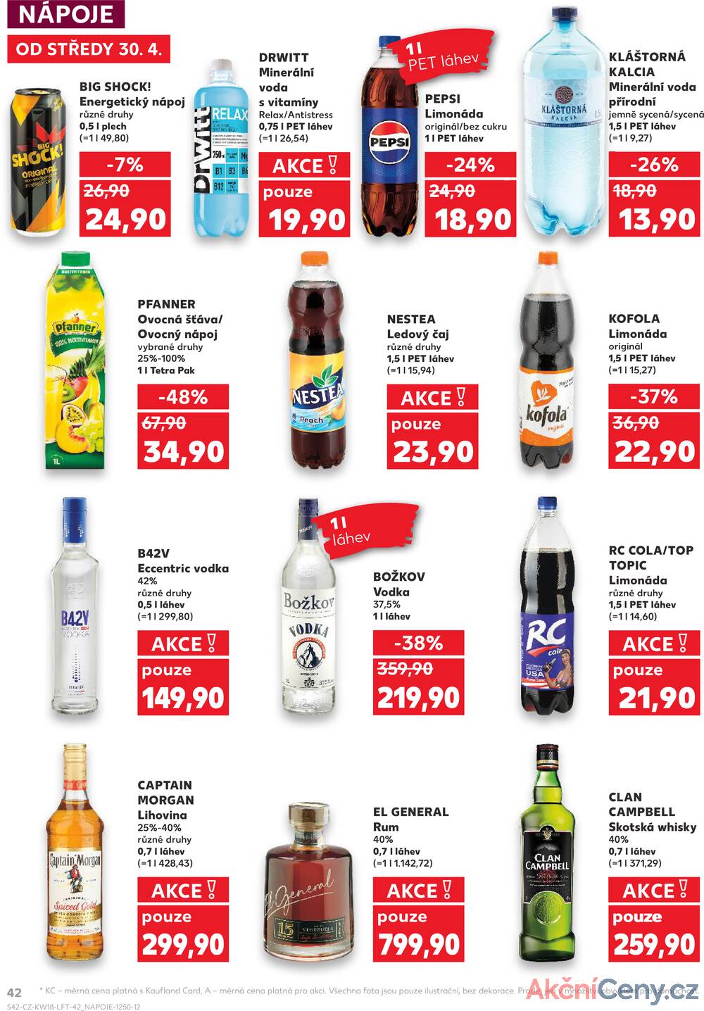 Leták Kaufland - Kaufland 30.4. - 6.5. - Kaufland - Praha 3 (Jarov) - strana 42