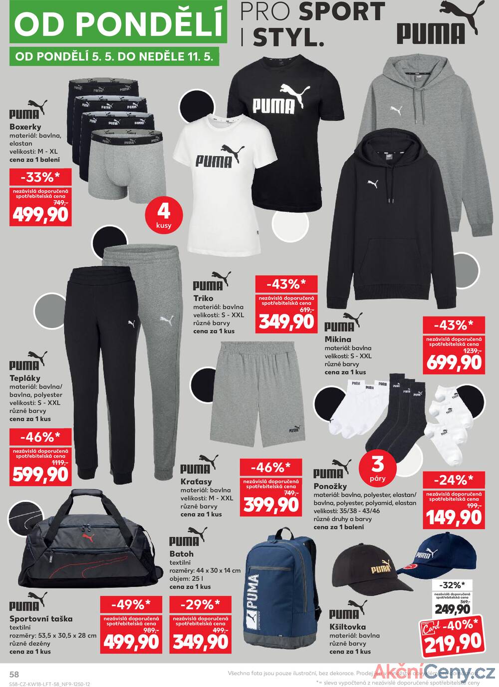 Leták Kaufland - Kaufland 30.4. - 6.5. - Kaufland - Praha 3 (Jarov) - strana 58
