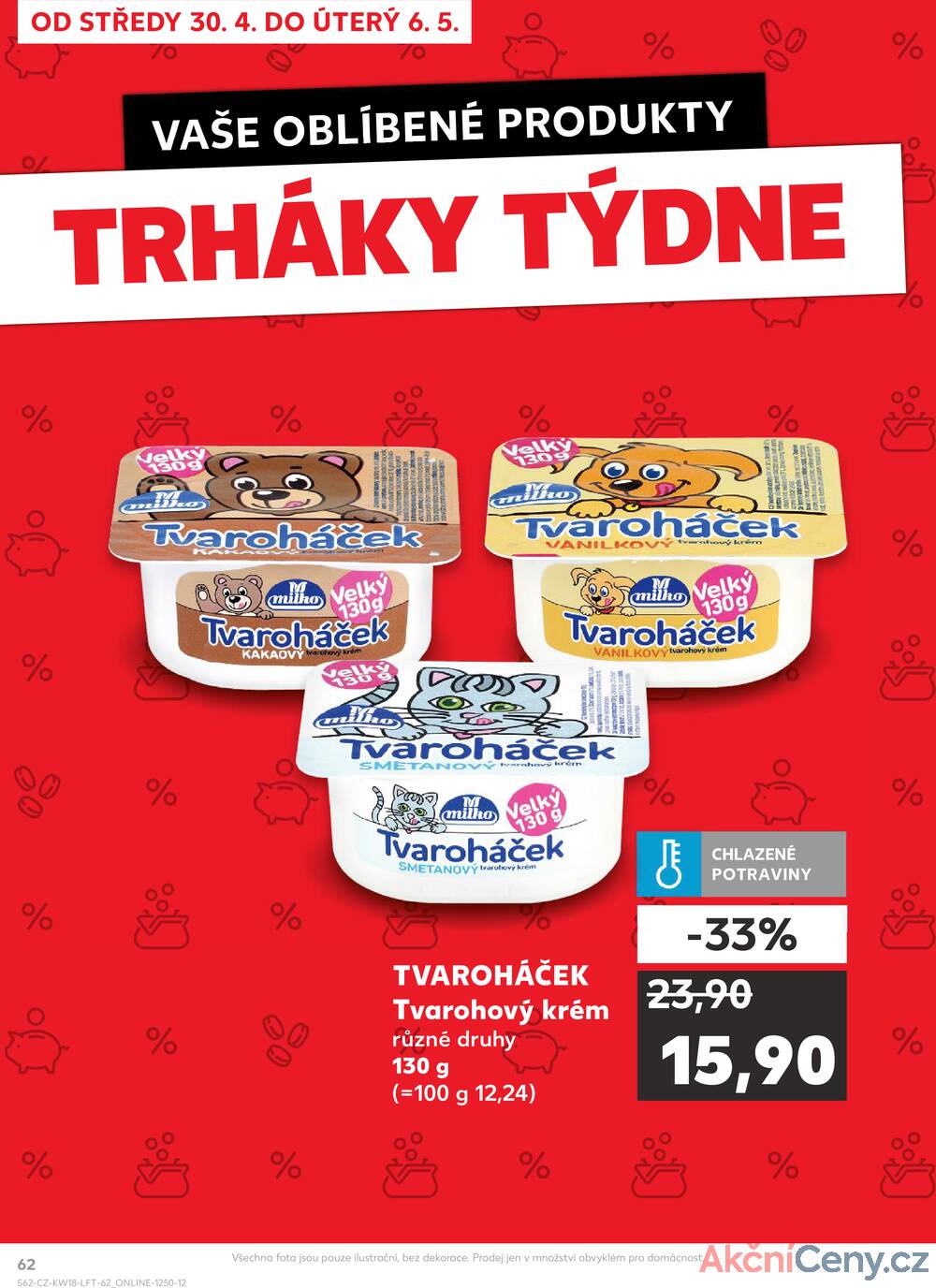 Leták Kaufland - Kaufland 30.4. - 6.5. - Kaufland - Praha 3 (Jarov) - strana 62