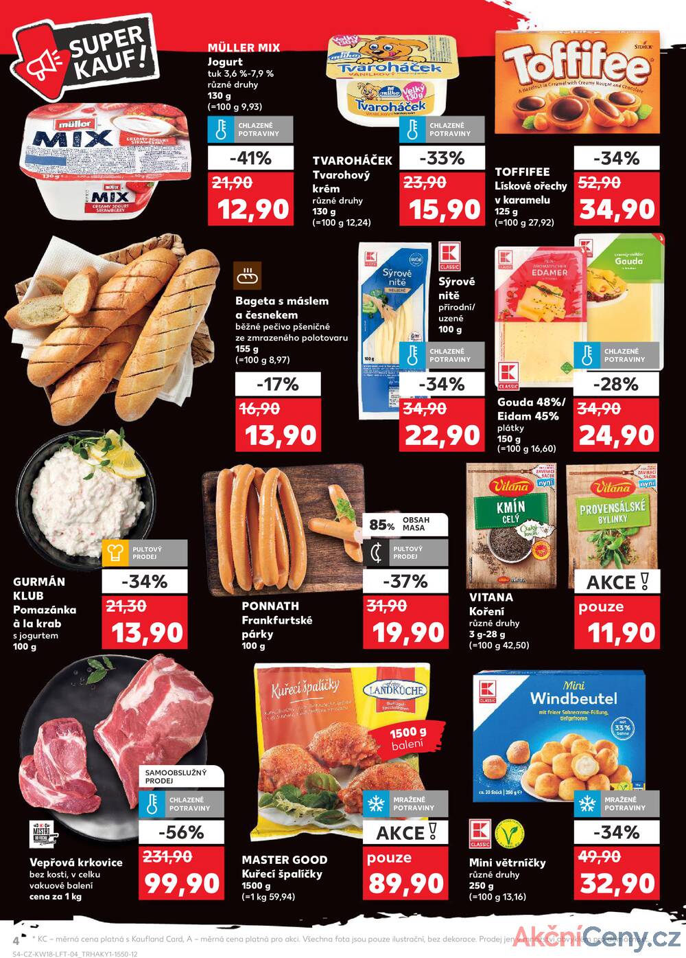 Leták Kaufland - Kaufland 30.4. - 6.5. - Kaufland - Praha 12 (Modřany) - strana 4