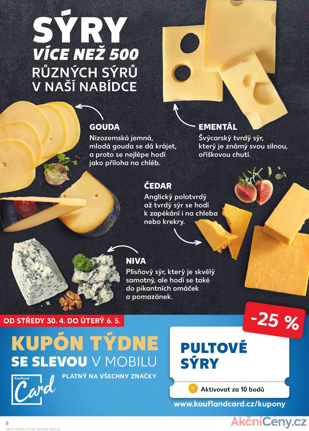 Leták Kaufland - Kaufland 30.4. - 6.5. - Kaufland - Praha 12 (Modřany) - strana 8