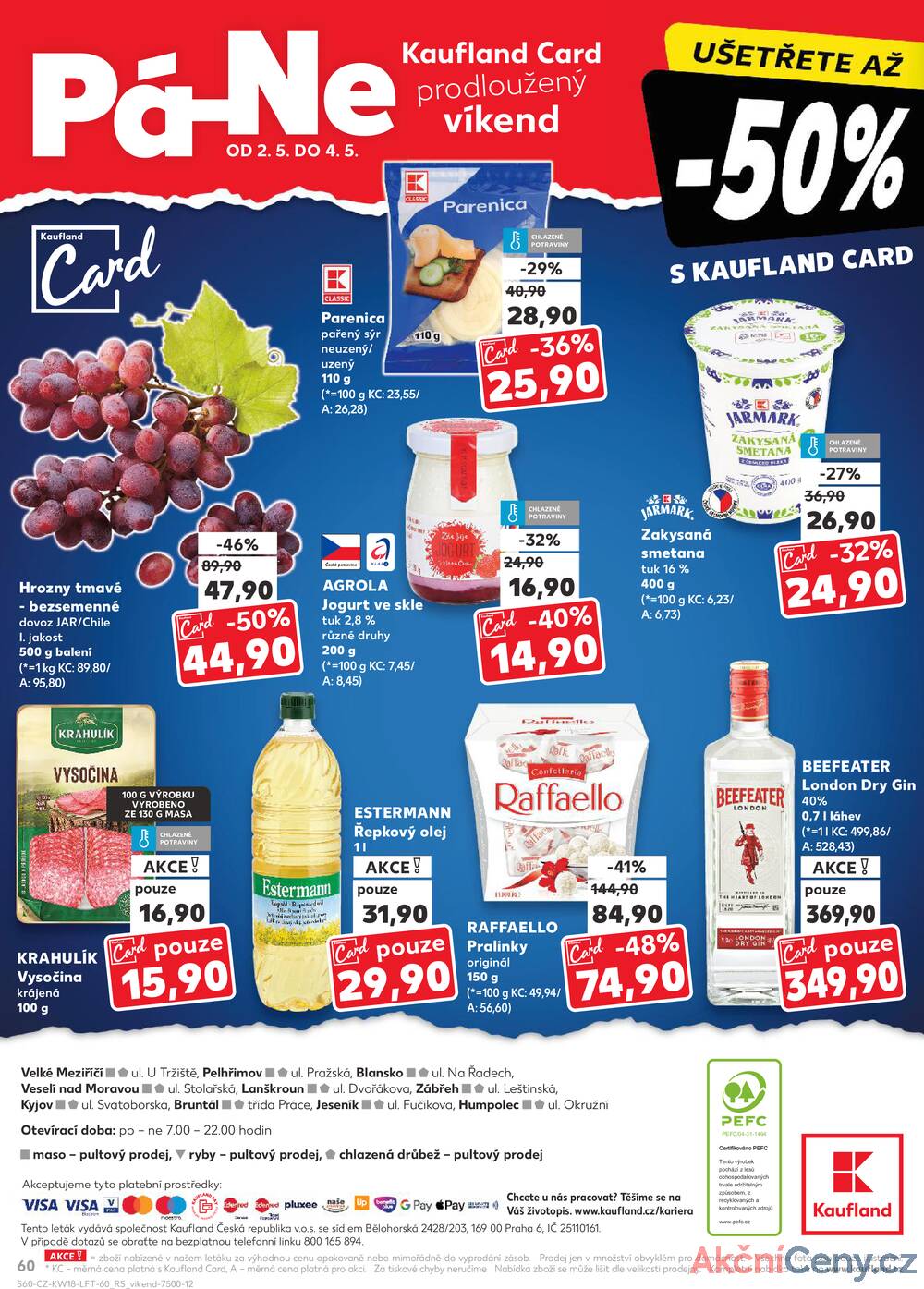 Leták Kaufland - Kaufland 30.4. - 6.5. - Kaufland - Blansko - strana 60