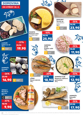 Kaufland 30.4. - 6.5. - Kaufland - Blansko
