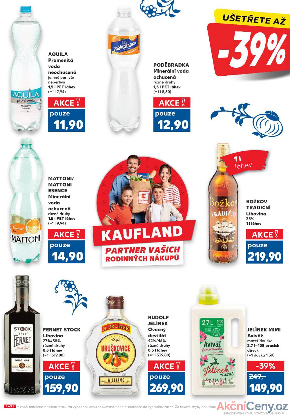 Leták Kaufland - Kaufland 30.4. - 6.5. - Kaufland - Liberec (Polní) - strana 31