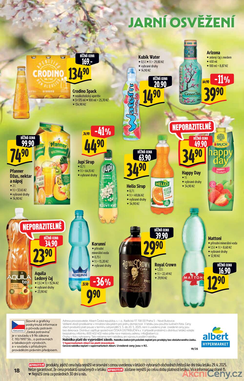 Leták Albert - Albert Hypermarket katalog Brand od 5.5. do 20.5.2025 - strana 18 Leták Albert - Albert Hypermarket katalog Brand od 5.5. do 20.5.2025 - strana 18
