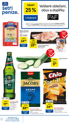Tesco supermarkety od 7.5. do 13.5.2025