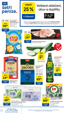 Tesco malé hypermarkety od 7.5. do 13.5.2025