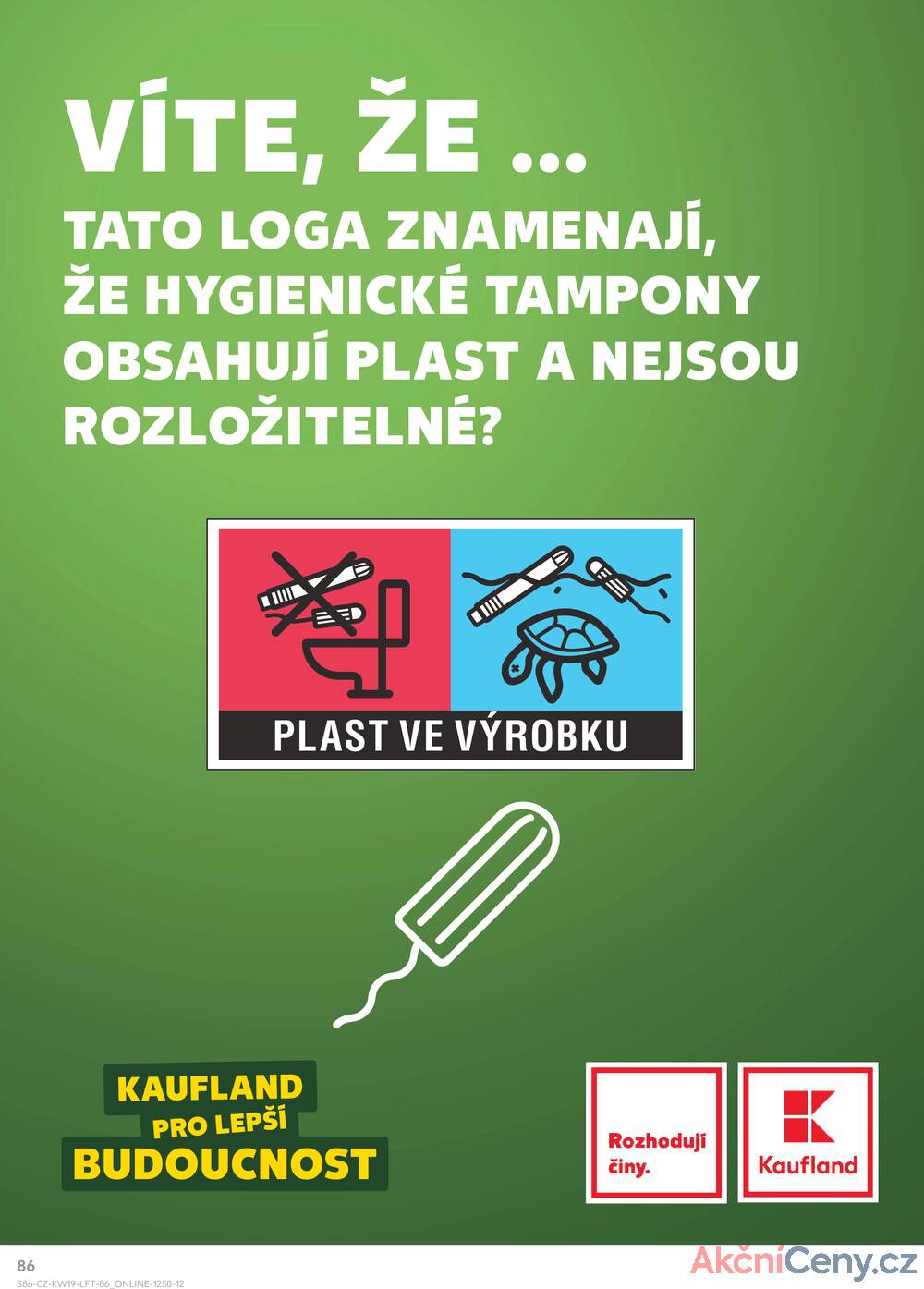 Leták Kaufland - Kaufland 7.5. - 13.5. - Kaufland - Třeboň - strana 86