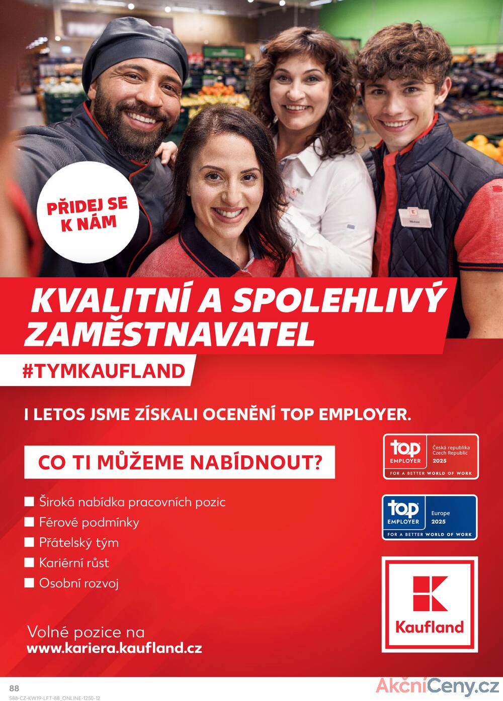 Leták Kaufland - Kaufland 7.5. - 13.5. - Kaufland - Tábor - strana 88